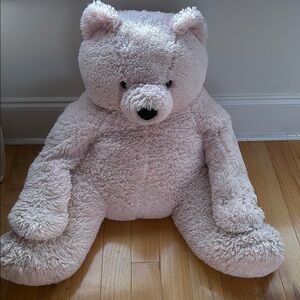 Melissa and Doug Jumbo Plush Pink Teddy Bear 3ft tall